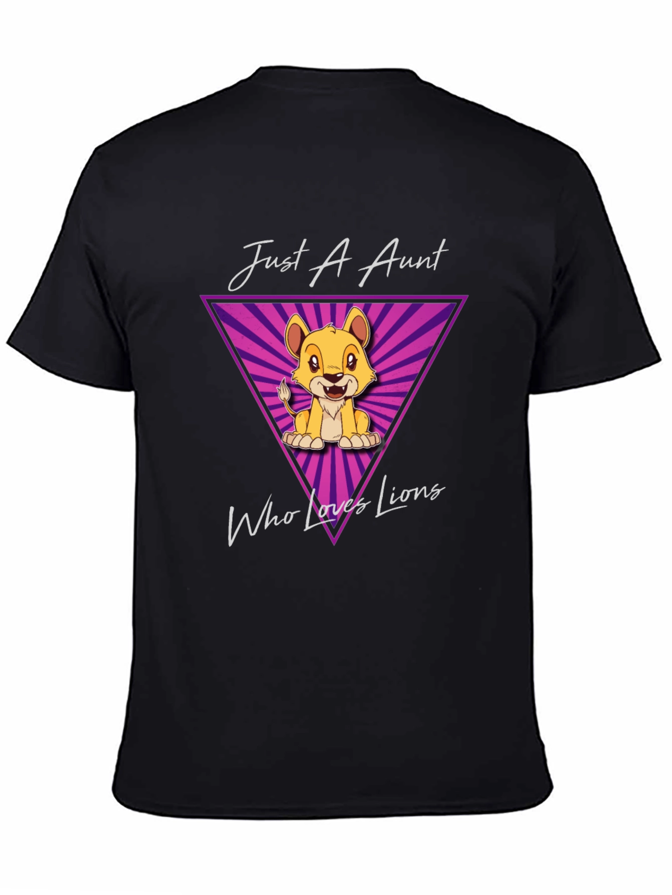 Just A Aunt Who Loves Lions T-Shirt