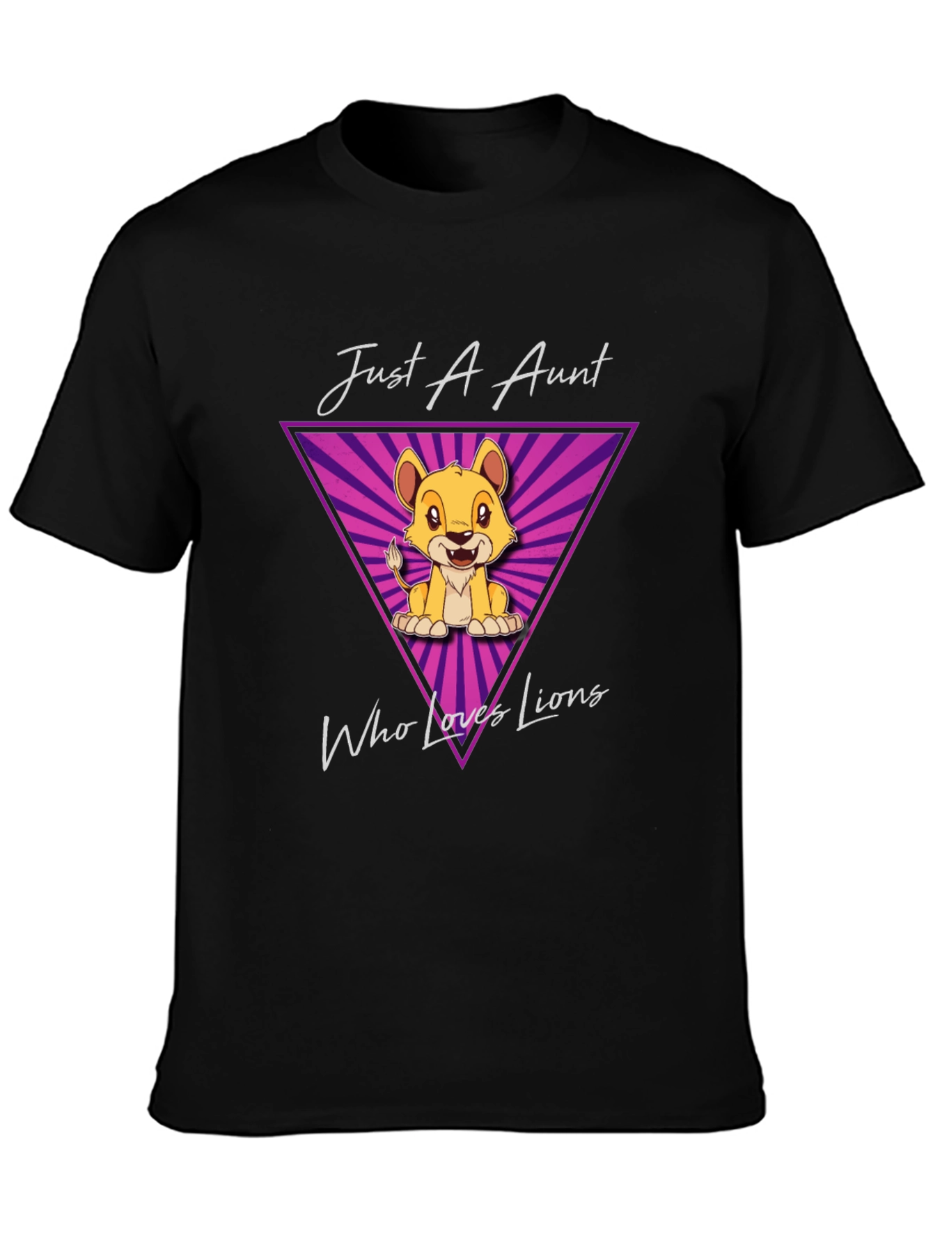 Just A Aunt Who Loves Lions T-Shirt