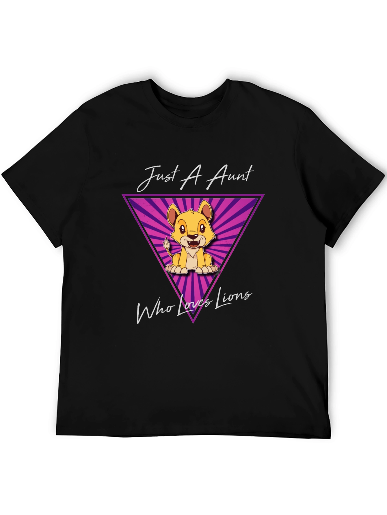 Just A Aunt Who Loves Lions T-Shirt