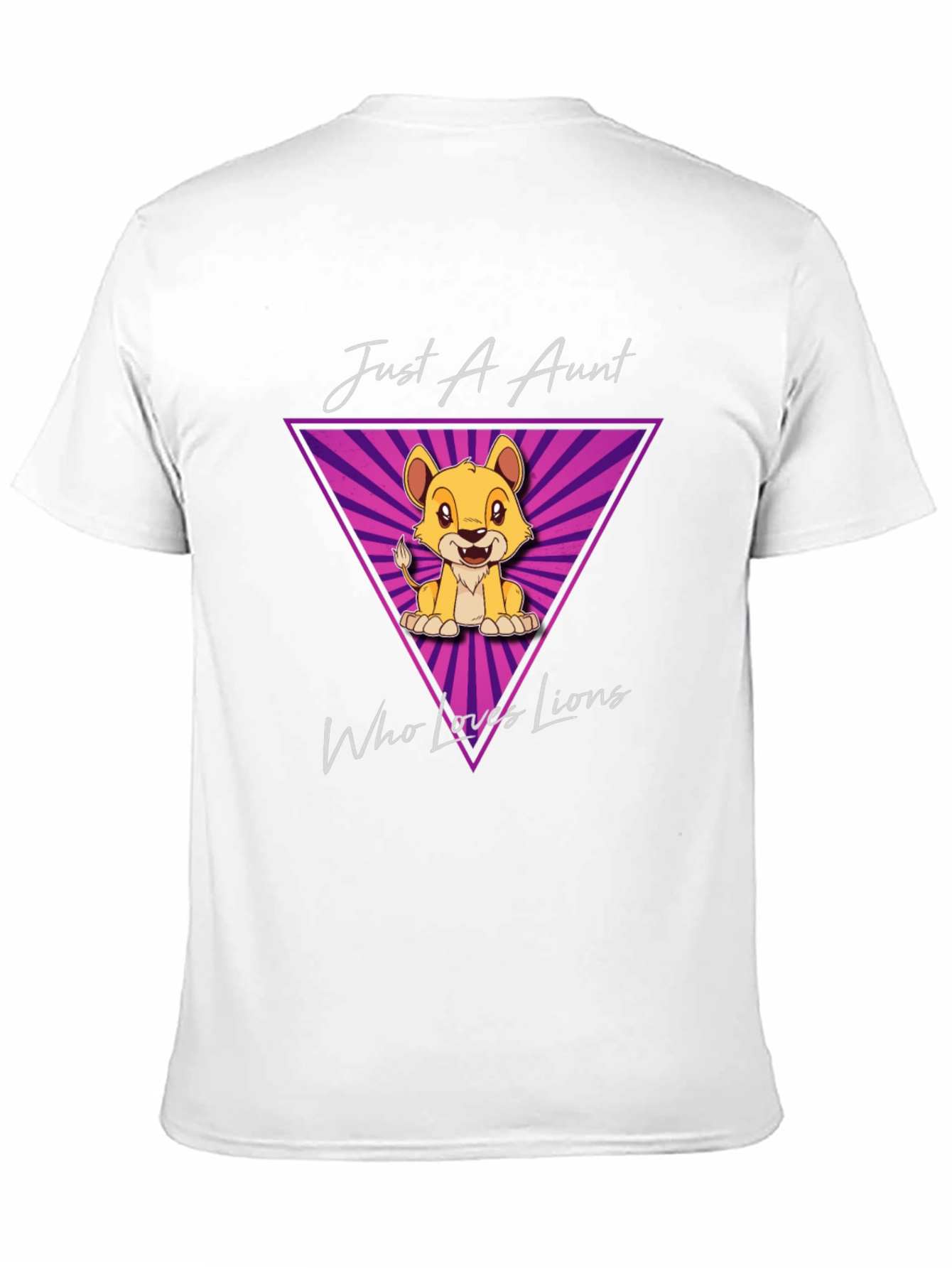 Just A Aunt Who Loves Lions T-Shirt