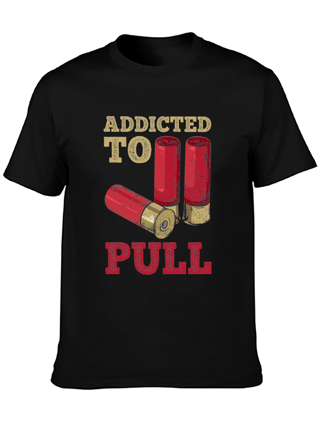 Addicted to Pull T-Shirt - Clay Target Shooting Apparel