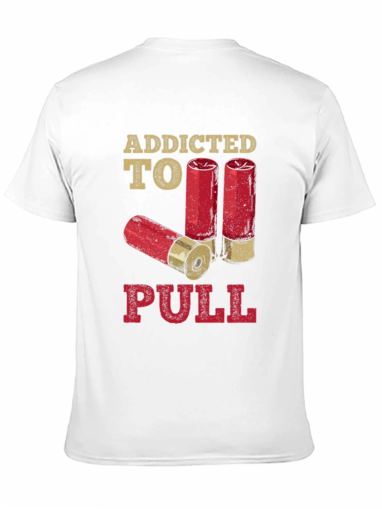Addicted to Pull T-Shirt - Clay Target Shooting Apparel