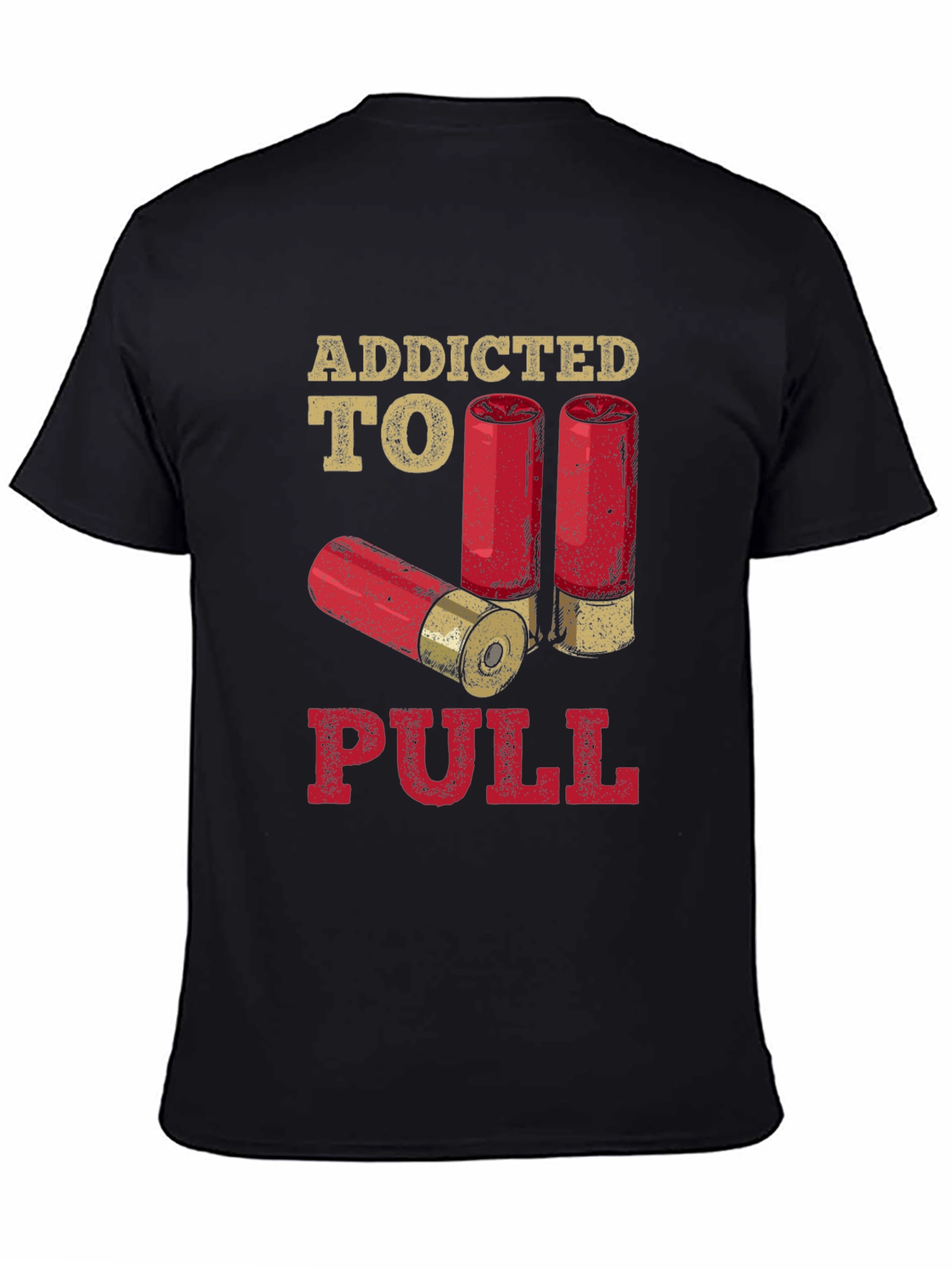 Addicted to Pull T-Shirt - Clay Target Shooting Apparel