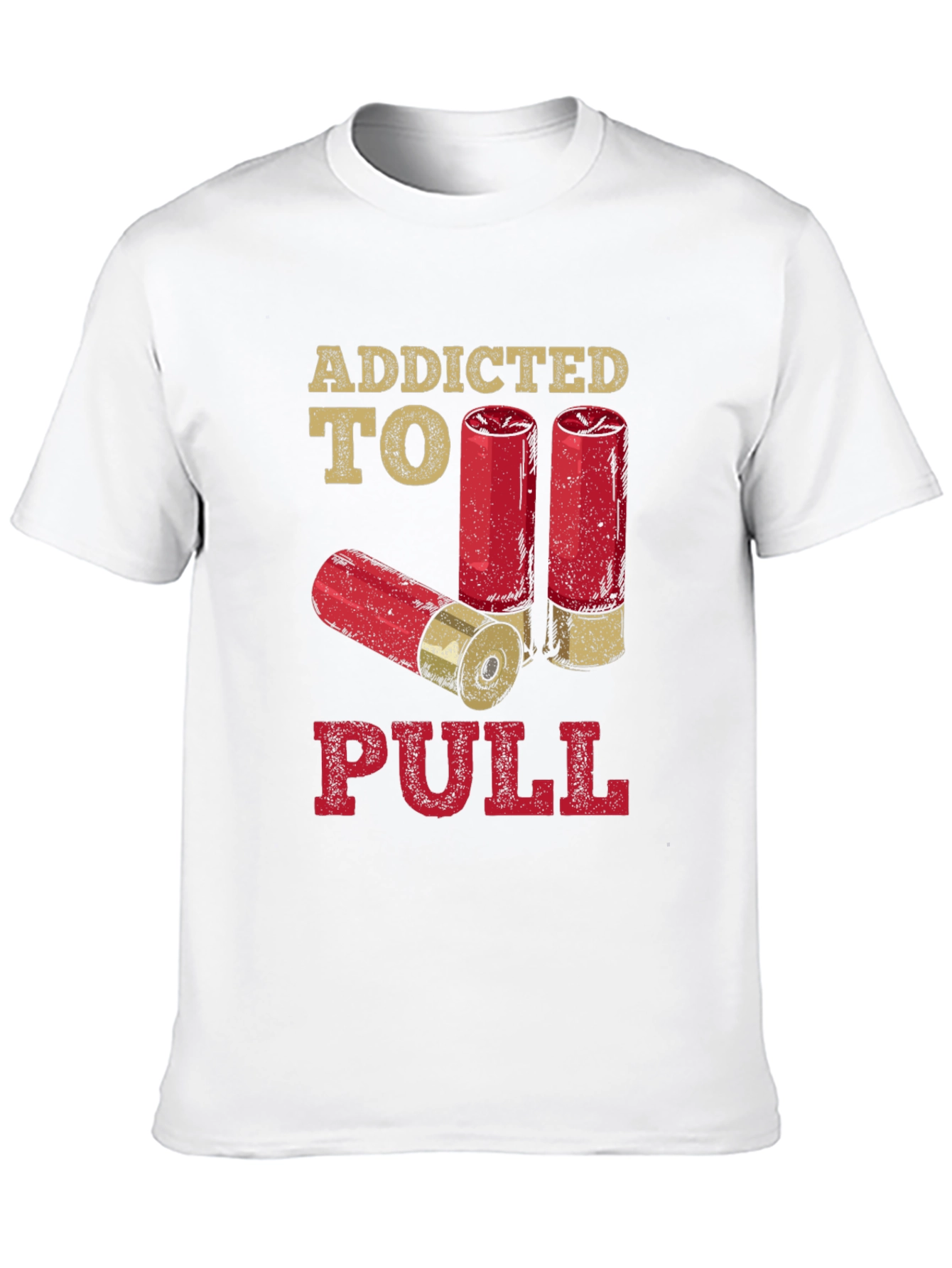 Addicted to Pull T-Shirt - Clay Target Shooting Apparel