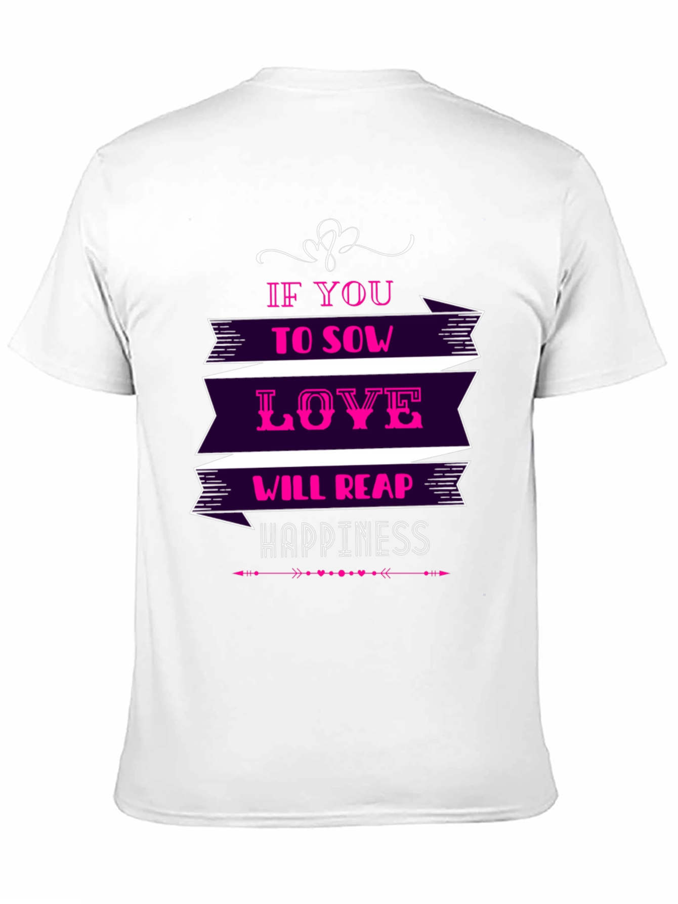 Love & Happiness Graphic T-Shirt