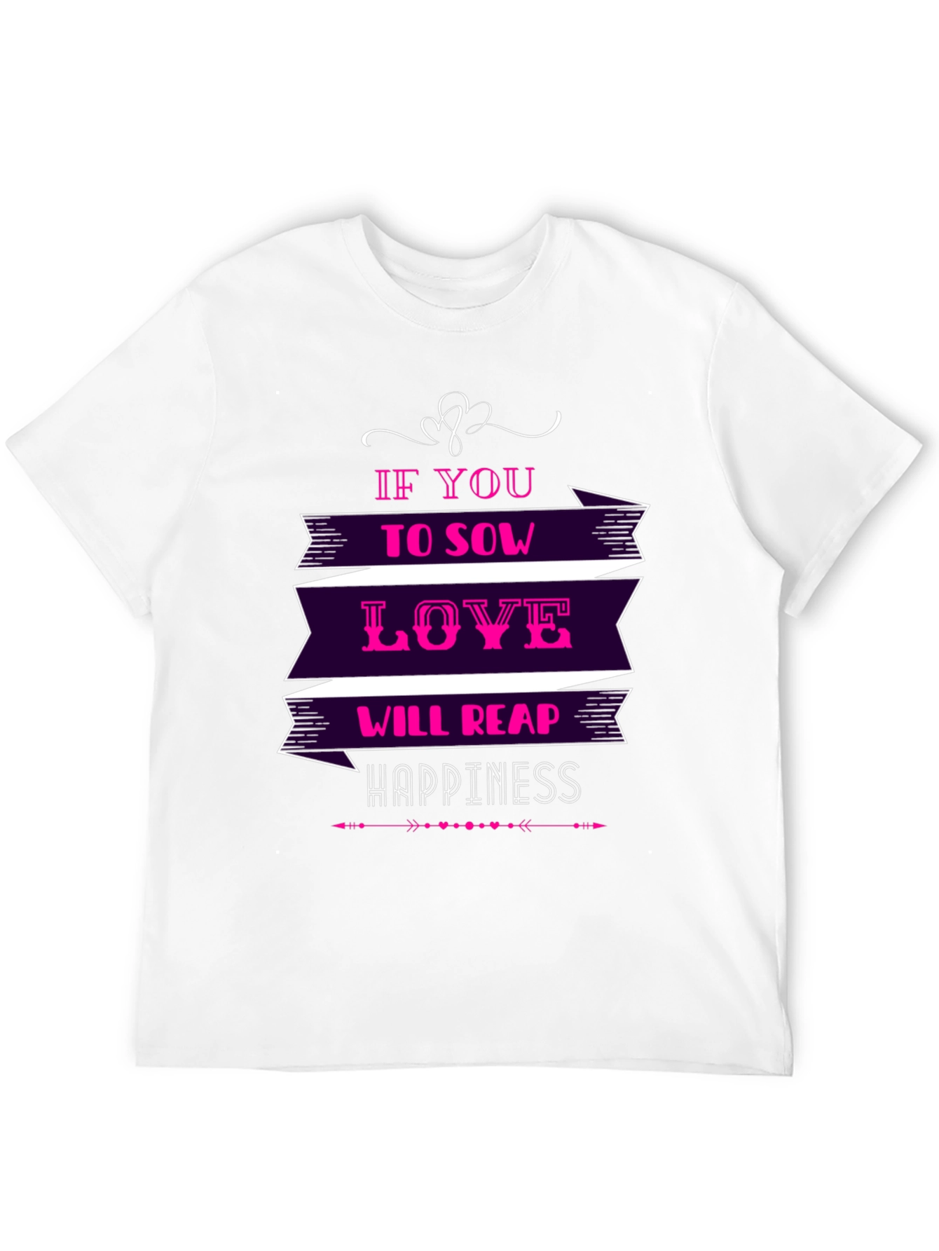 Love & Happiness Graphic T-Shirt