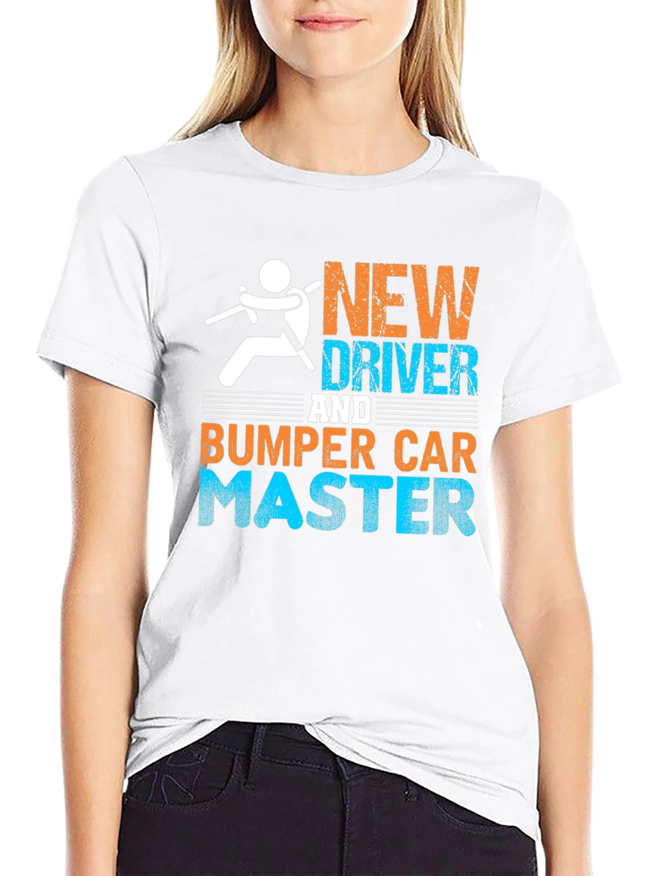 New Driver Bumper Car Master Graphic Tee