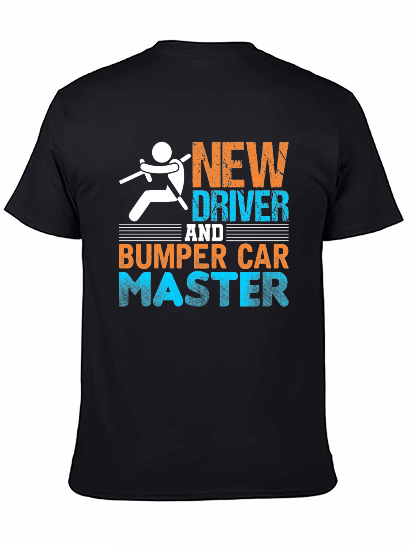 New Driver Bumper Car Master Graphic Tee