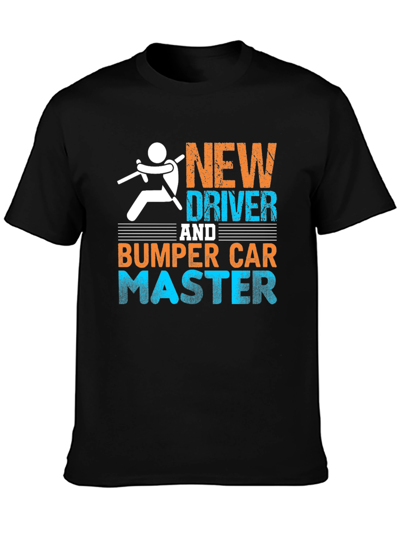New Driver Bumper Car Master Graphic Tee