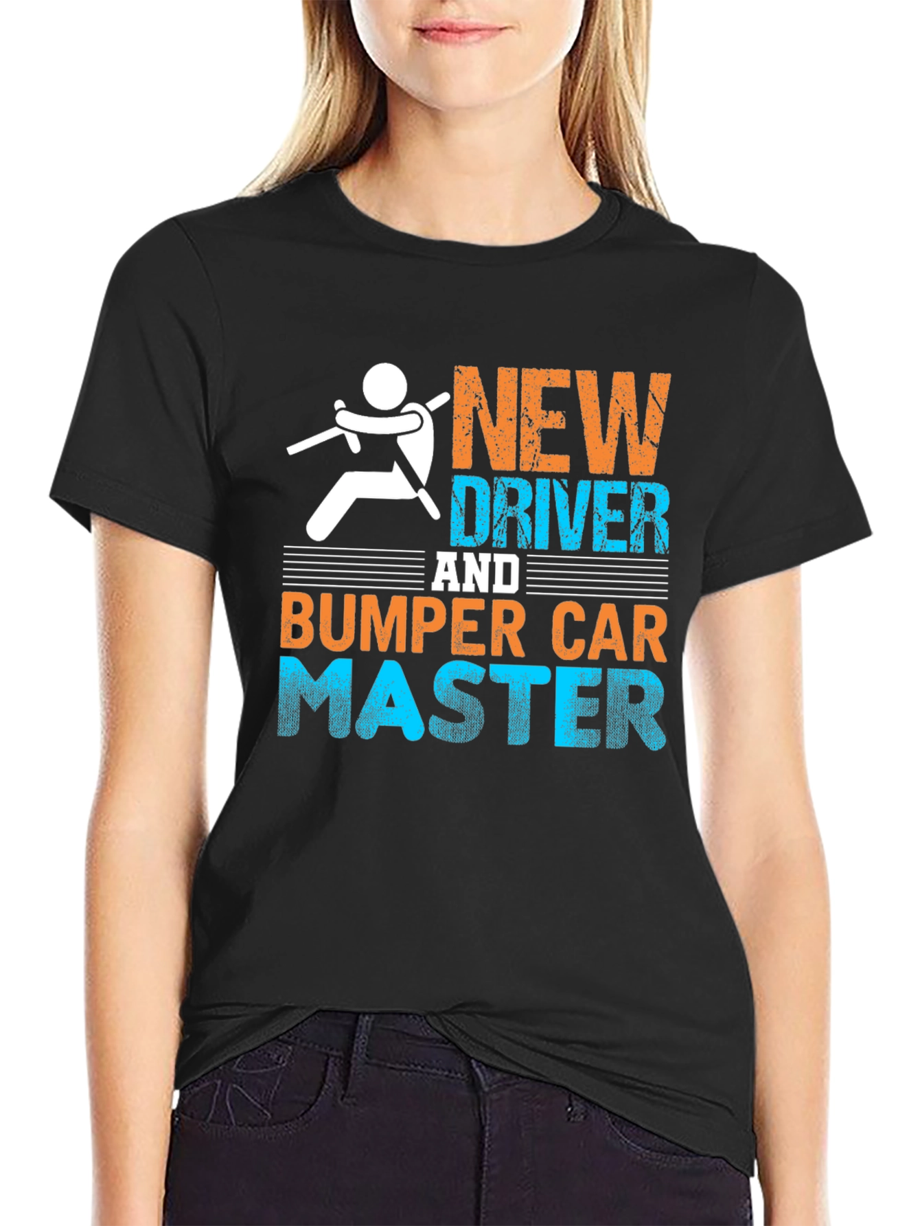 New Driver Bumper Car Master Graphic Tee