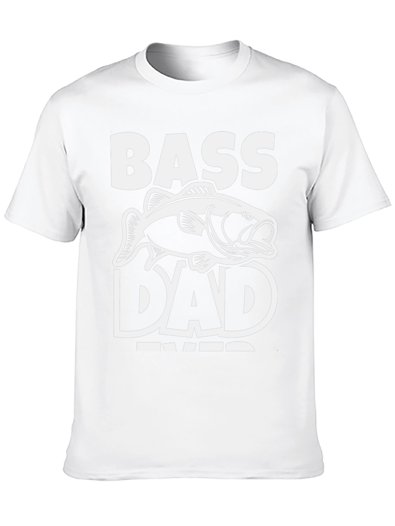 Bass Dad Ever Black T-Shirt