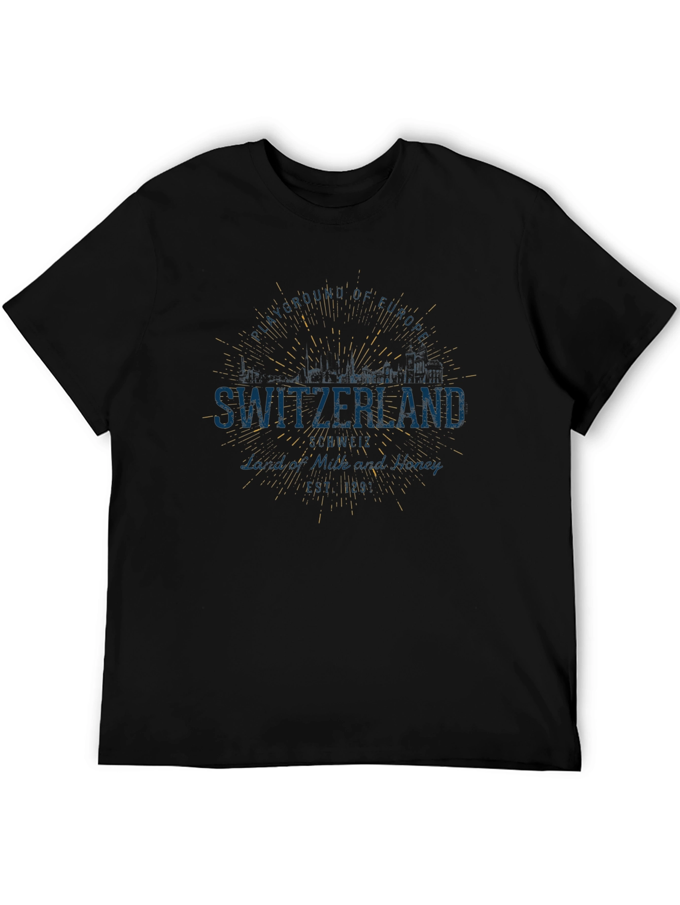 Switzerland T-Shirt - Soft Cotton Tee for Travelers