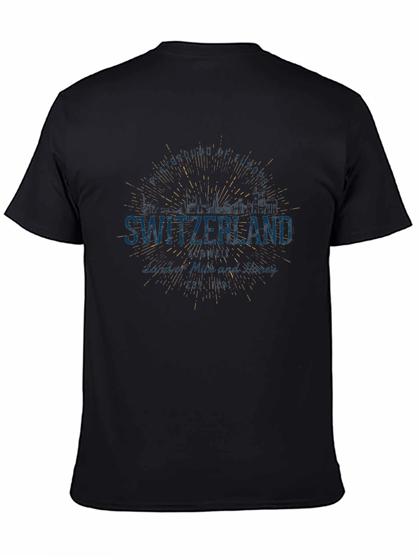 Switzerland T-Shirt - Soft Cotton Tee for Travelers