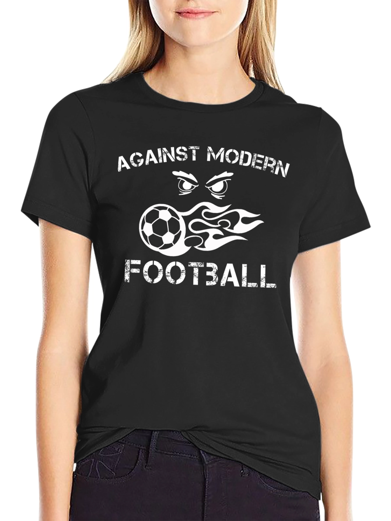 Against Modern Football Graphic Tee