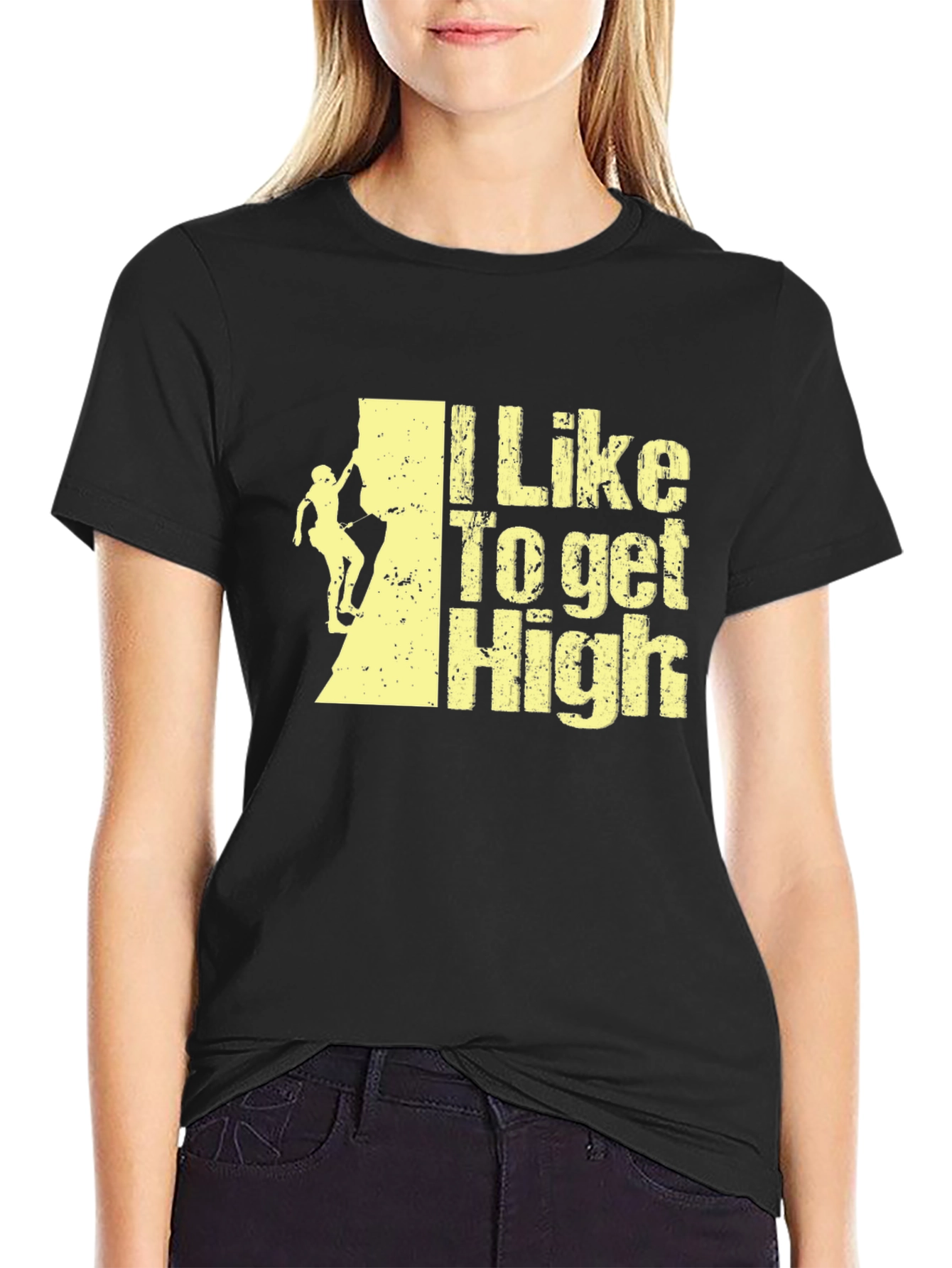 I Like To Get High Climbing T-Shirt