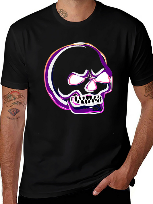 Skull Graphic Tee - Edgy Style