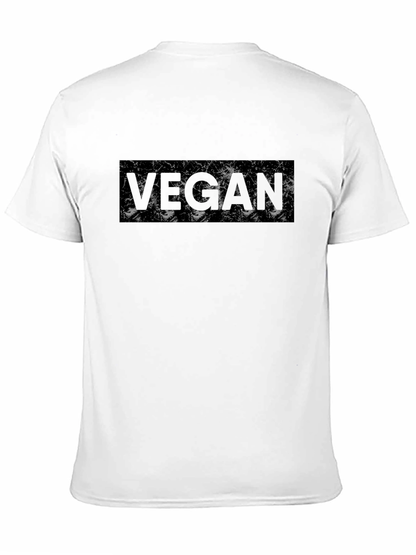 Vegan Black T-Shirt - Stylish & Comfortable