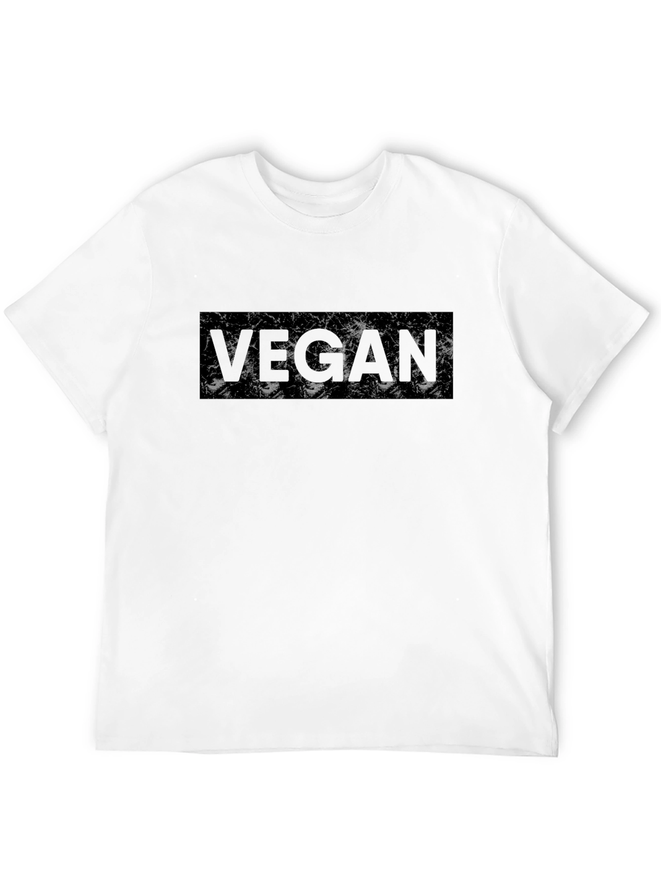 Vegan Black T-Shirt - Stylish & Comfortable