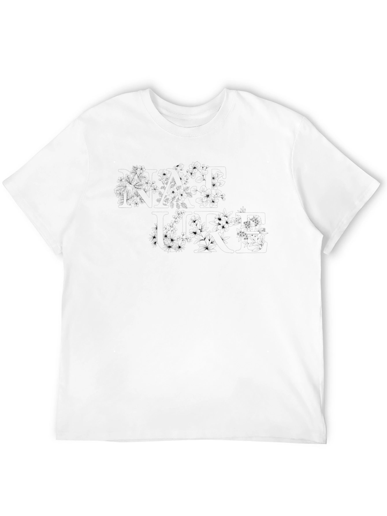 Mens Black Crewneck T-Shirt
