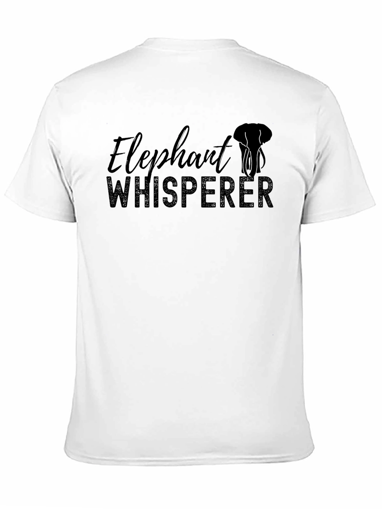 Elephant Whisperer Graphic Tee - Soft Cotton Blend