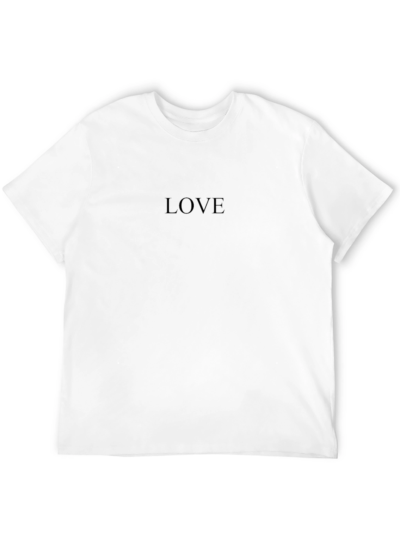 LOVE Graphic Tee - Minimalist Style