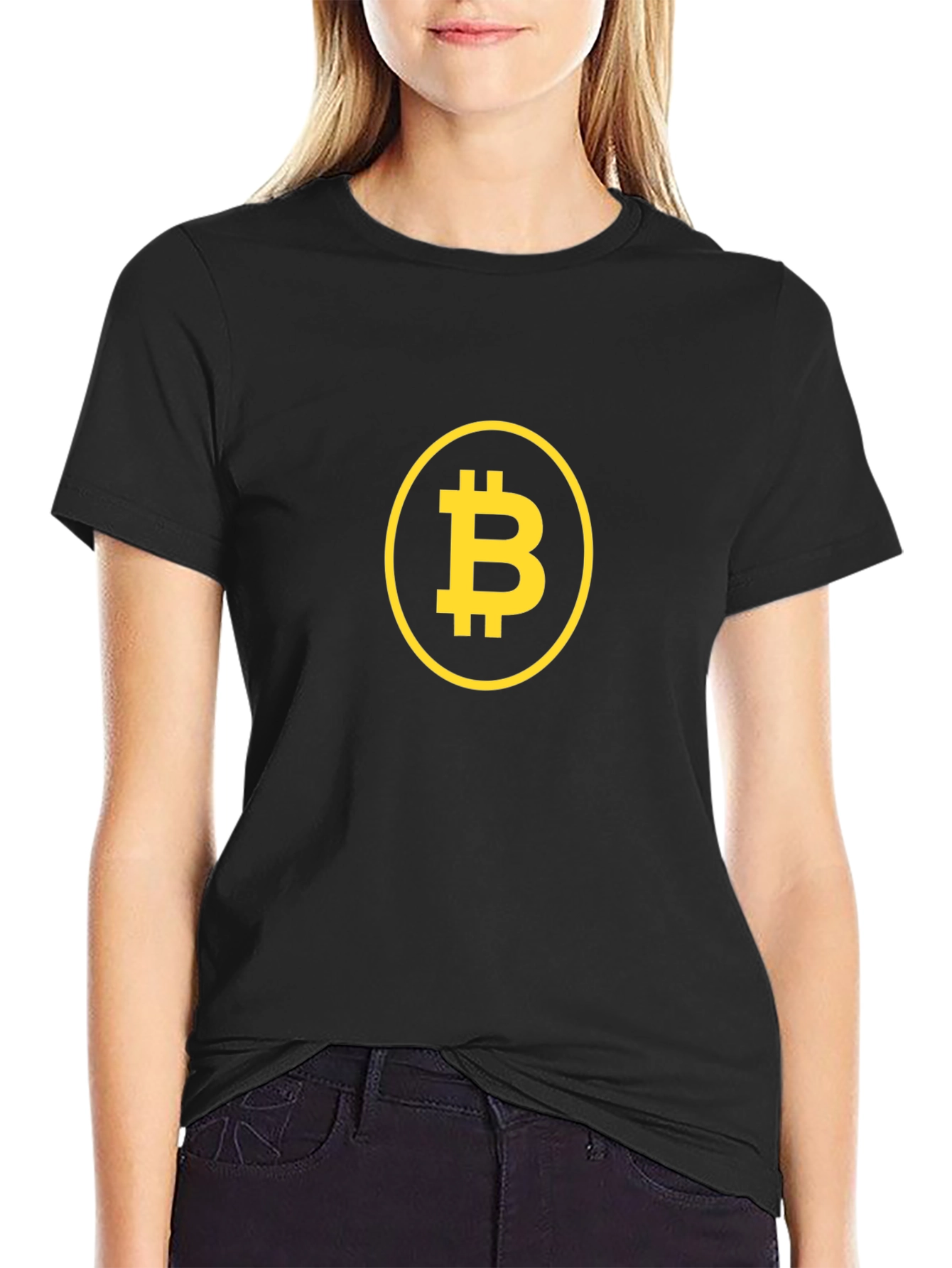 Bitcoin Logo T-Shirt - Cryptocurrency Fan Apparel
