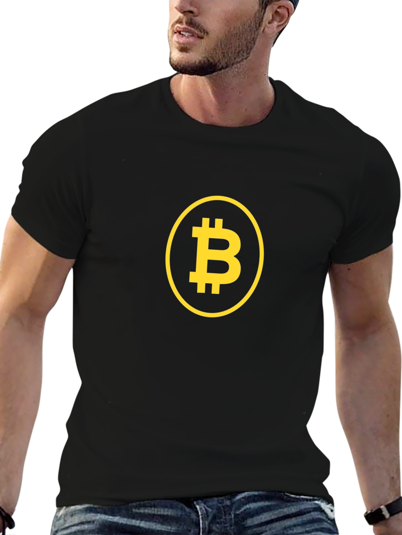 Bitcoin Logo T-Shirt - Cryptocurrency Fan Apparel