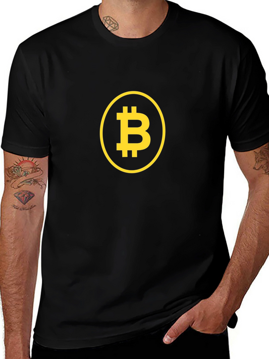 Bitcoin Logo T-Shirt - Cryptocurrency Fan Apparel