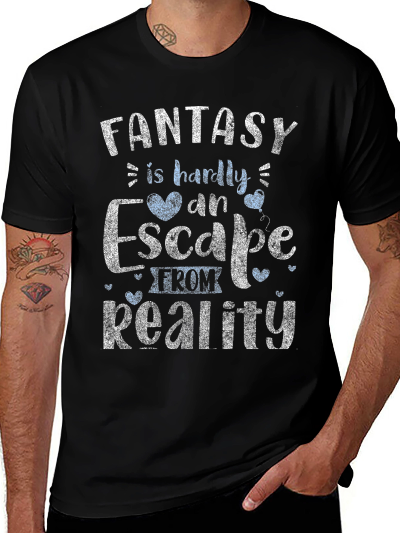Fantasy Reality T-Shirt: Soft Cotton Unique Design