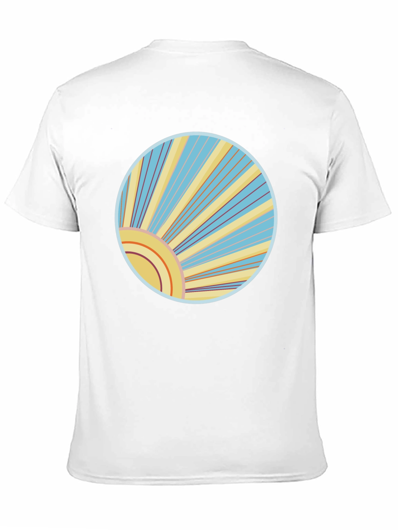 Retro Sunburst Graphic Tee