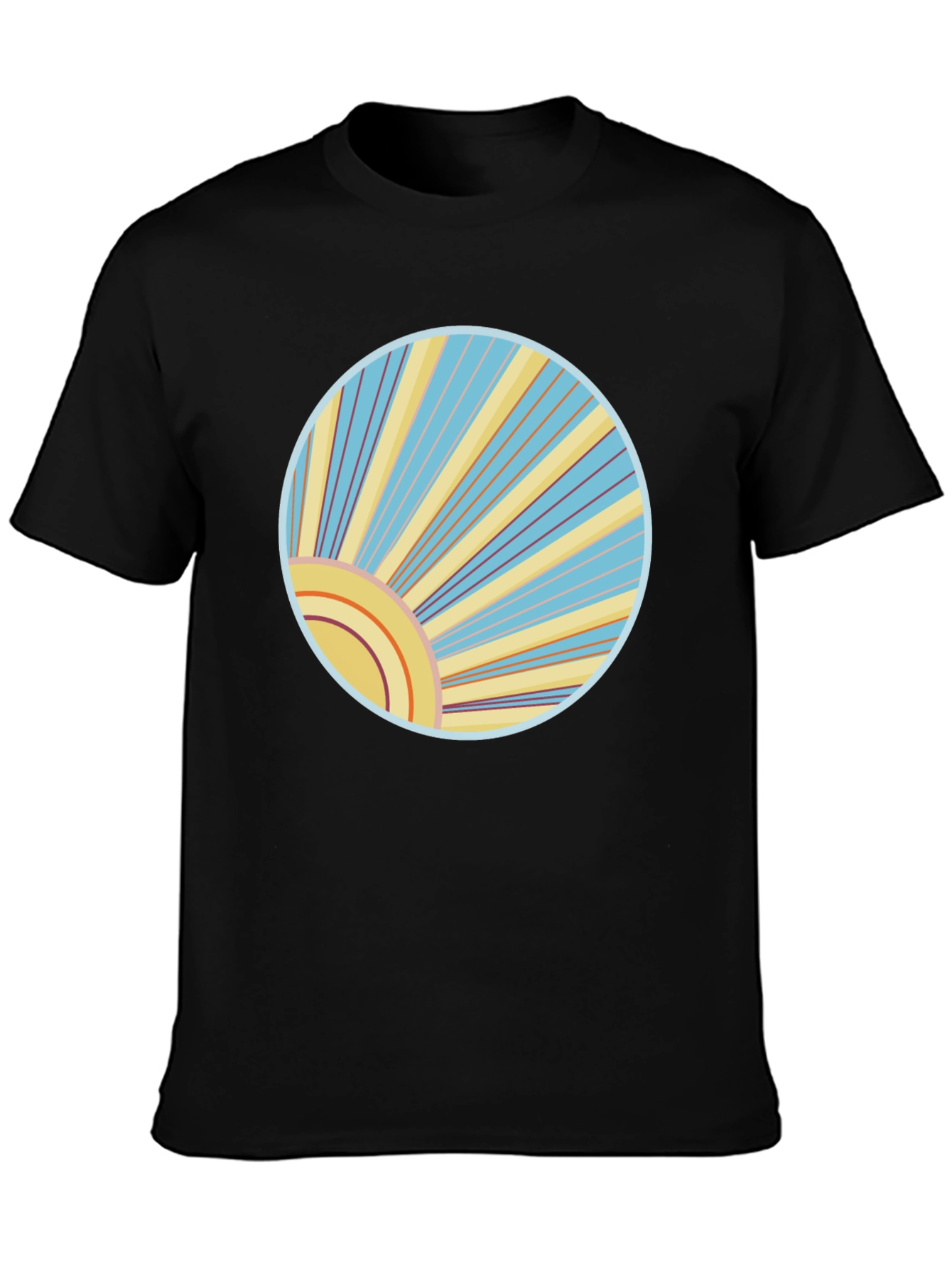 Retro Sunburst Graphic Tee