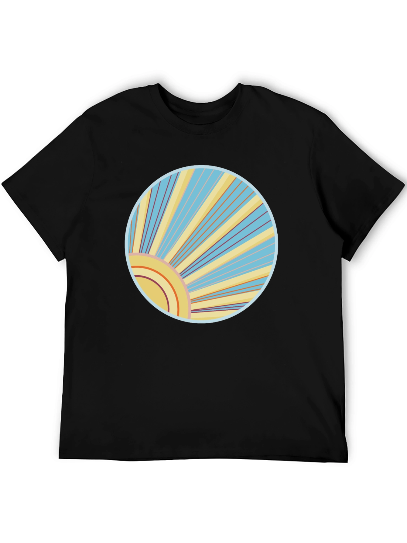 Retro Sunburst Graphic Tee