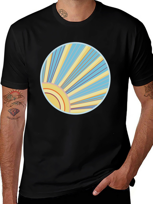Retro Sunburst Graphic Tee