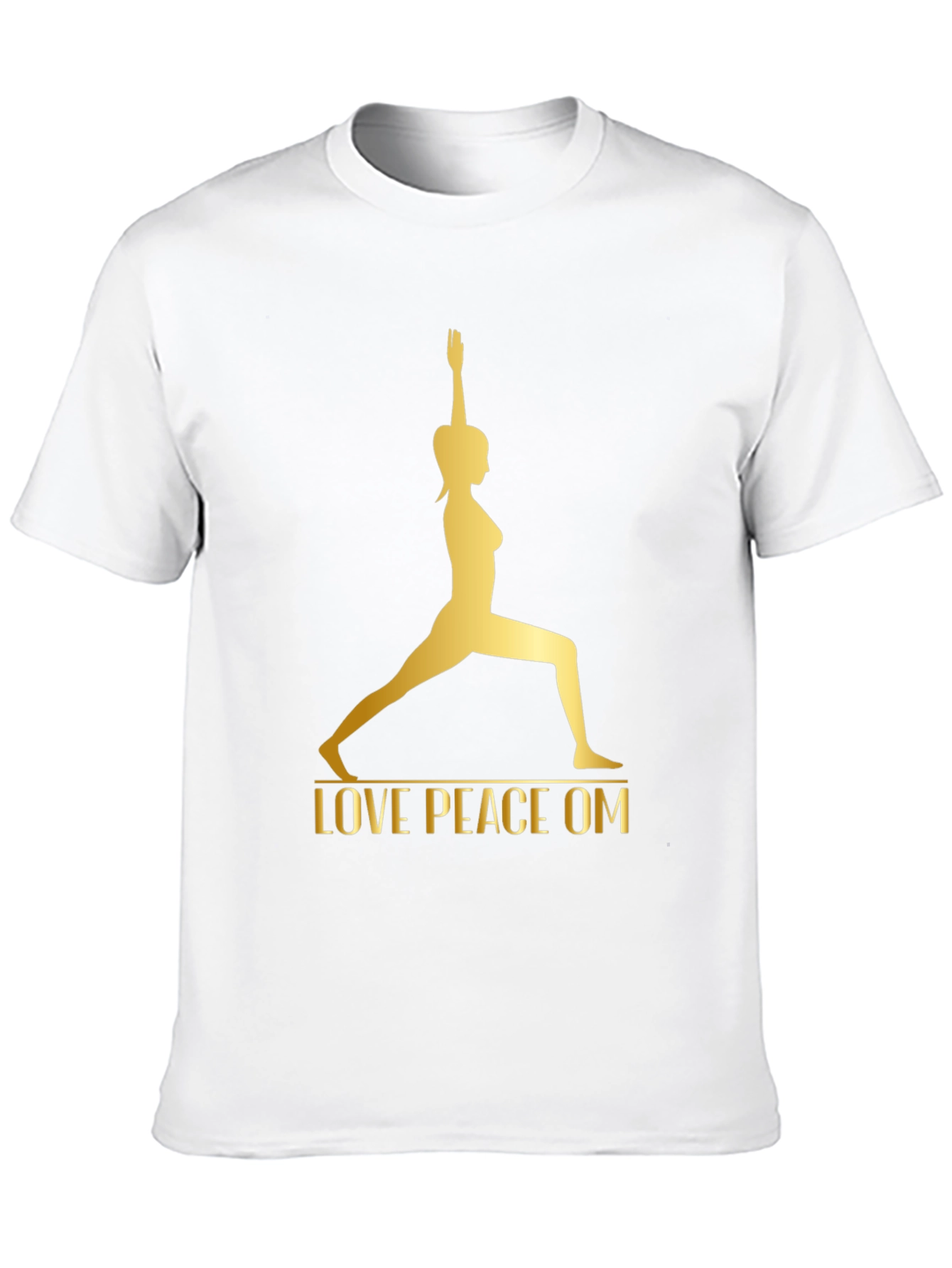 Yoga Love Peace OM Graphic Tee