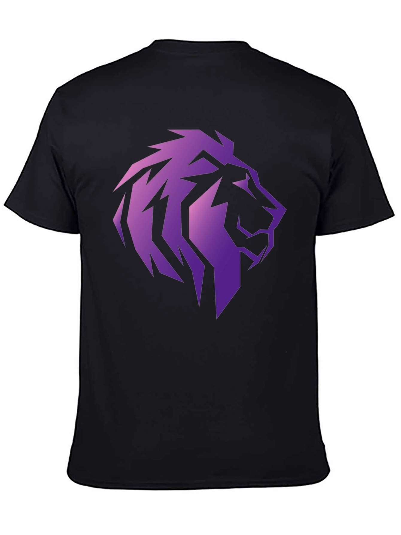 Lion Head Graphic Tee - Stylish Mens T-Shirt