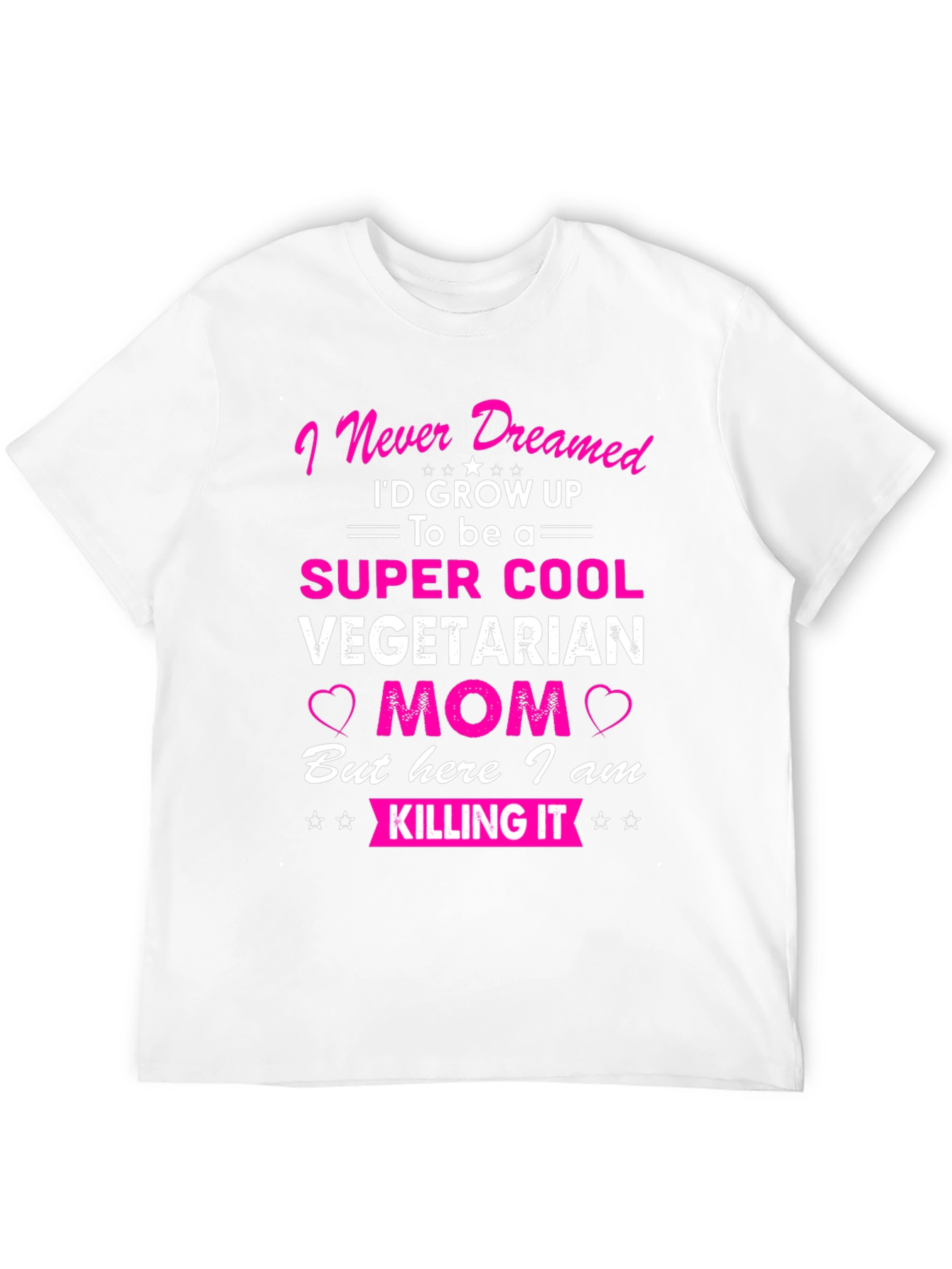 Super Cool Vegetarian Mom T-Shirt