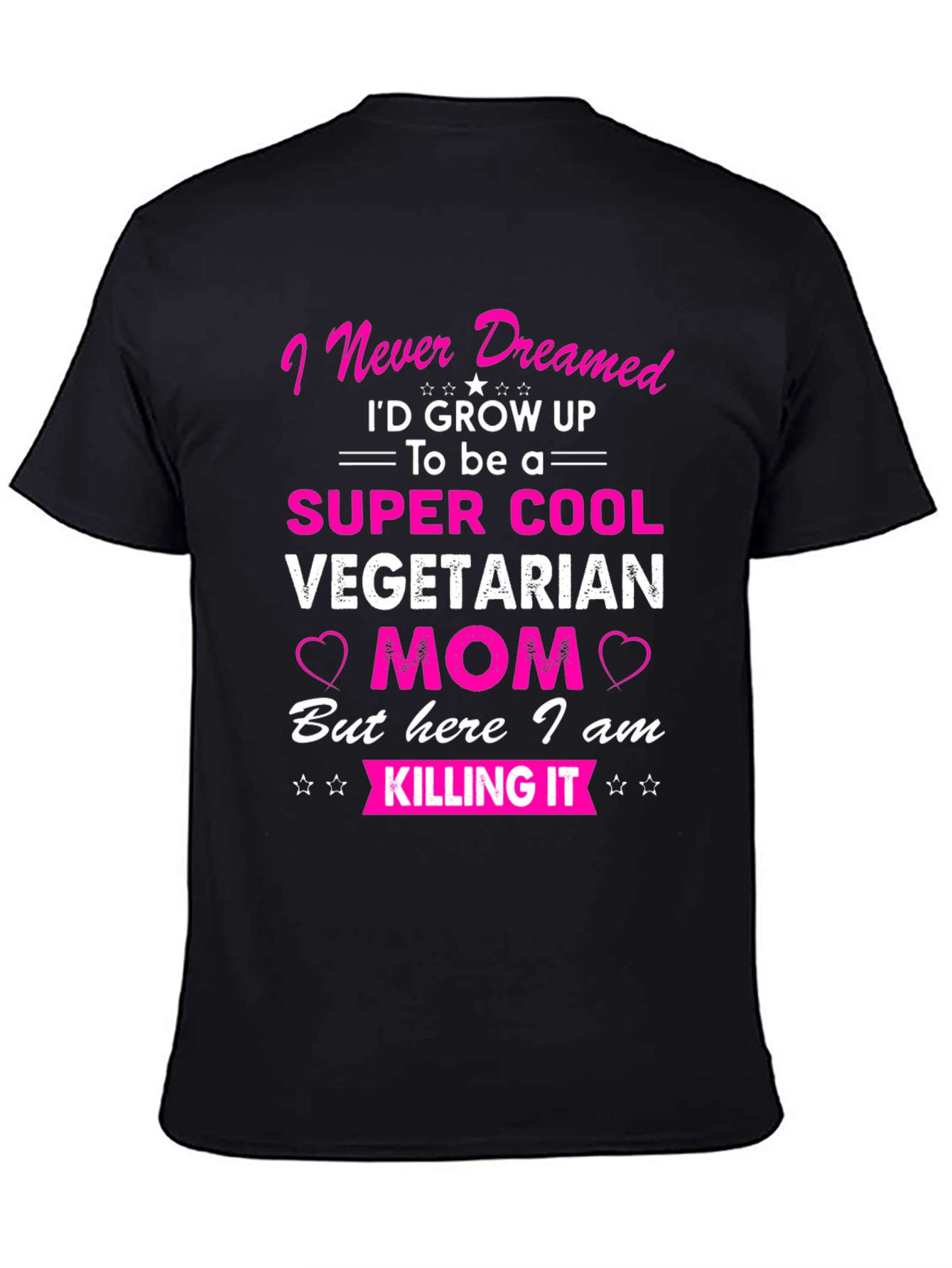 Super Cool Vegetarian Mom T-Shirt