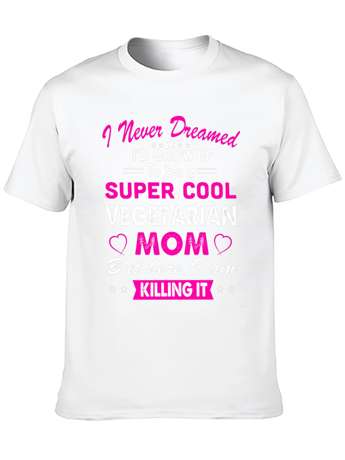 Super Cool Vegetarian Mom T-Shirt