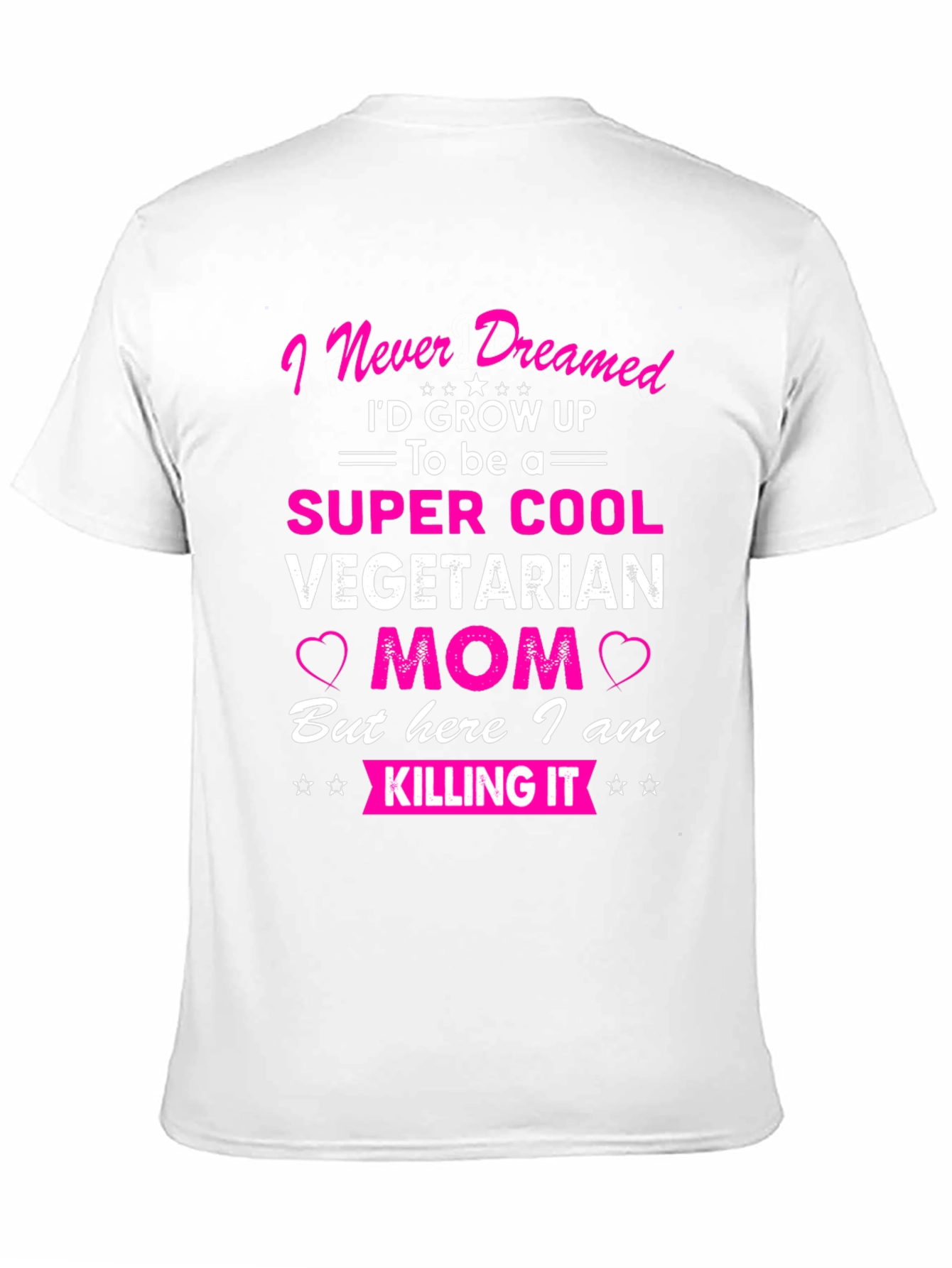 Super Cool Vegetarian Mom T-Shirt