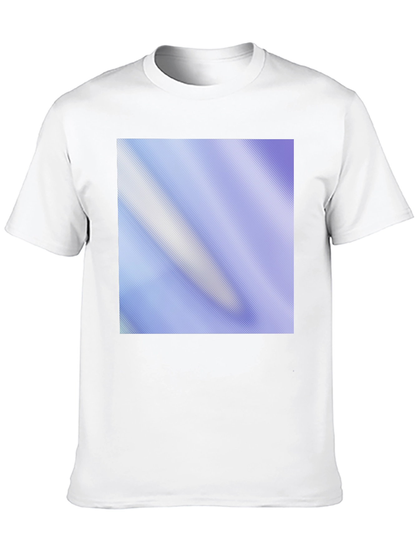 Modern Pattern Black Tee
