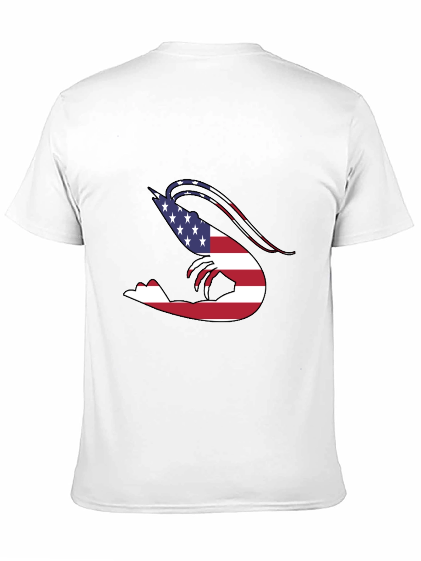 American Flag Shrimp T-Shirt
