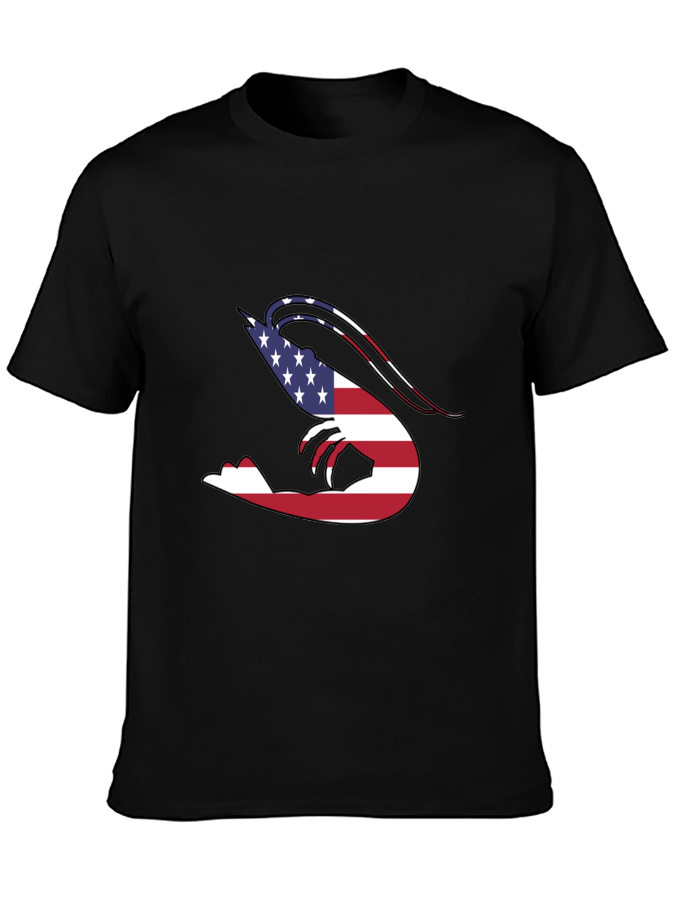 American Flag Shrimp T-Shirt