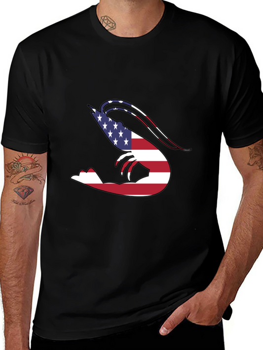 American Flag Shrimp T-Shirt