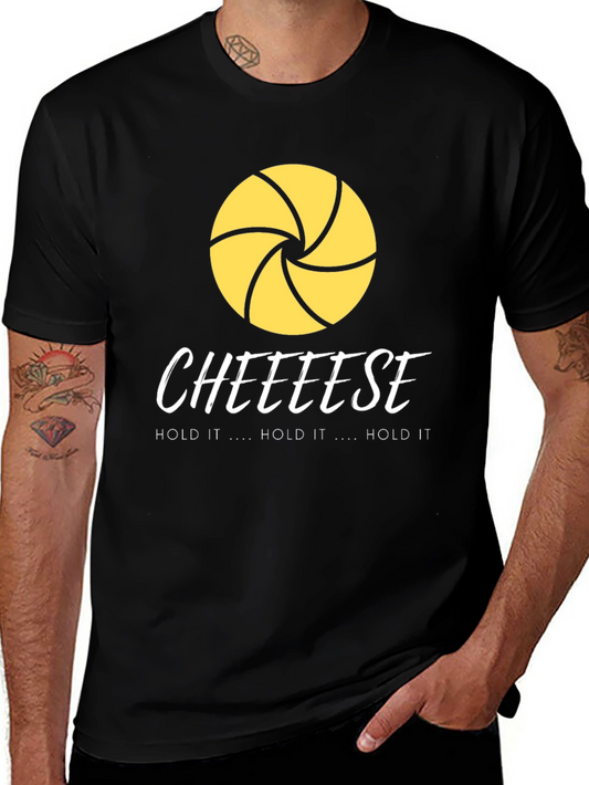 Cheese T-Shirt: Hold it Hold it Hold it!