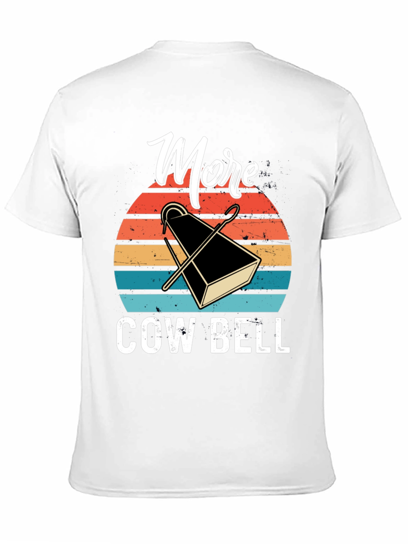 More Cowbell T-Shirt - Retro Design
