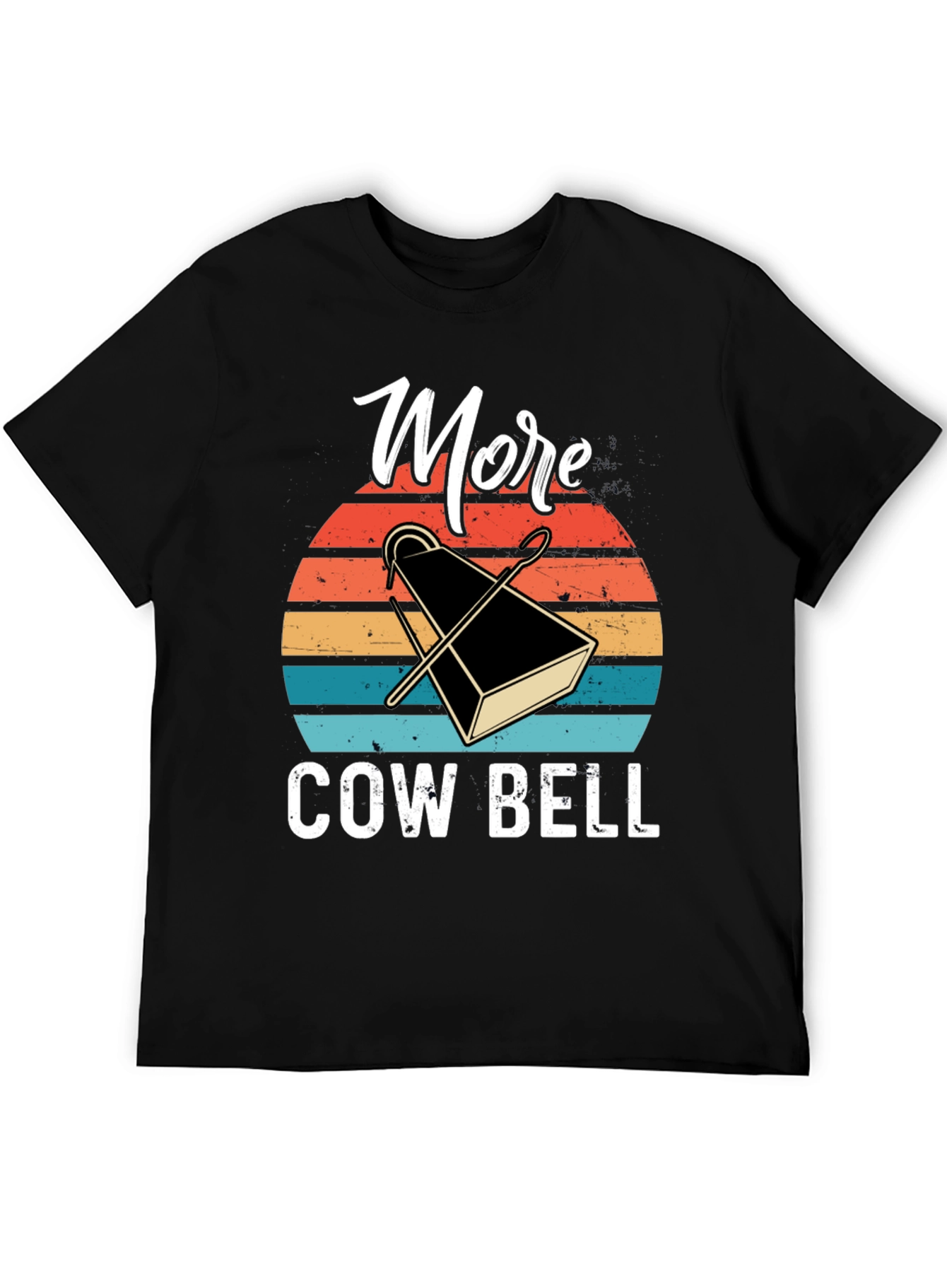 More Cowbell T-Shirt - Retro Design