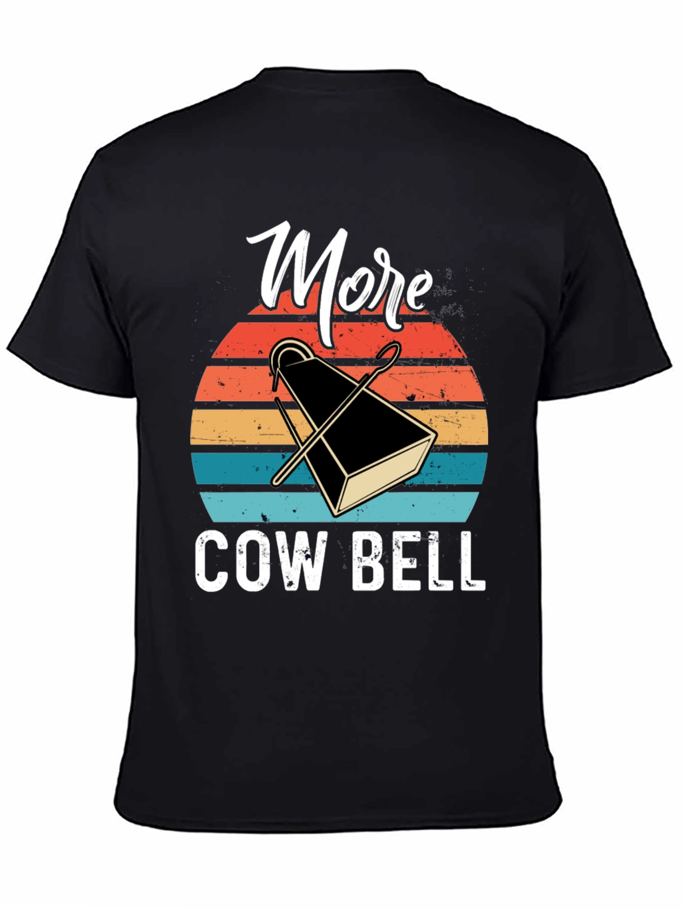 More Cowbell T-Shirt - Retro Design