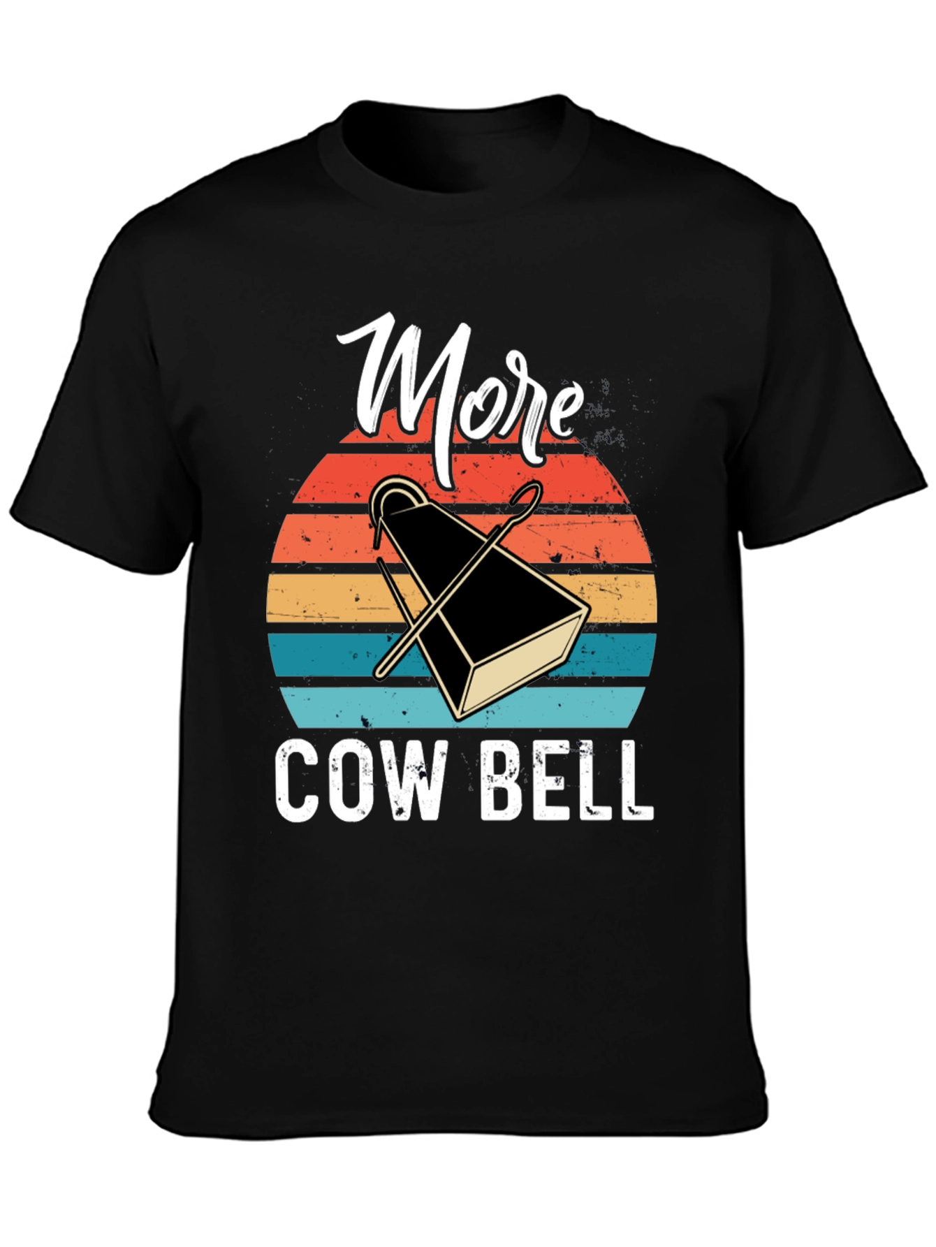 More Cowbell T-Shirt - Retro Design