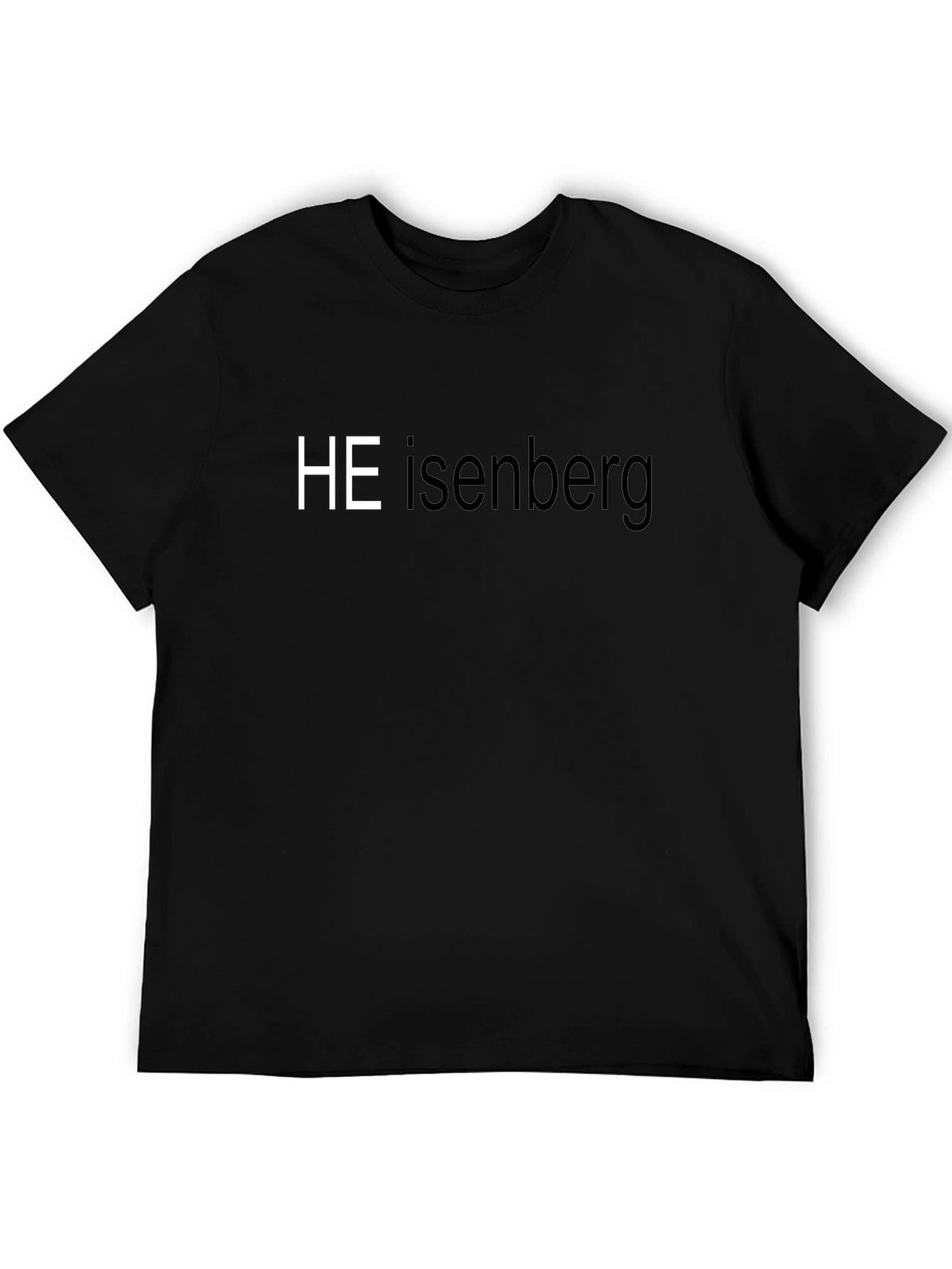 Heisenberg Mens Black Graphic Tee