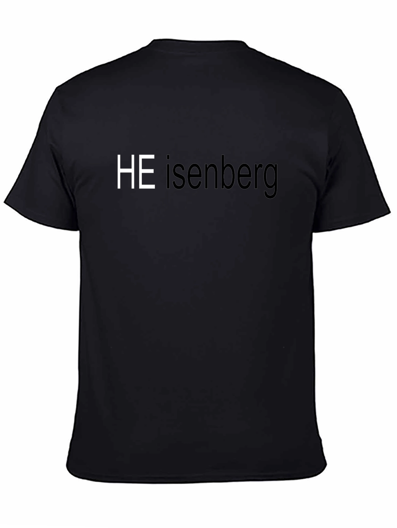 Heisenberg Mens Black Graphic Tee